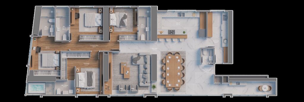 Apartamento, 239 m² - Foto 4
