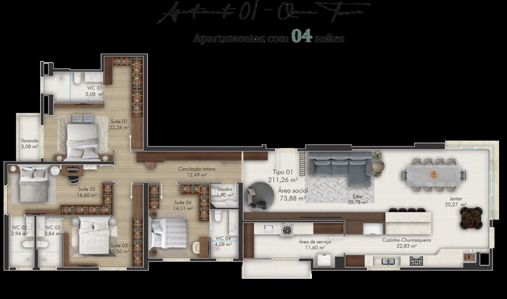 Apartamento, 320 m² - Foto 18
