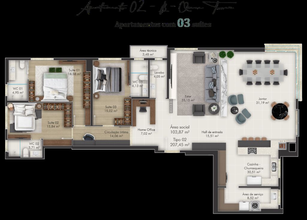 Apartamento, 320 m² - Foto 19