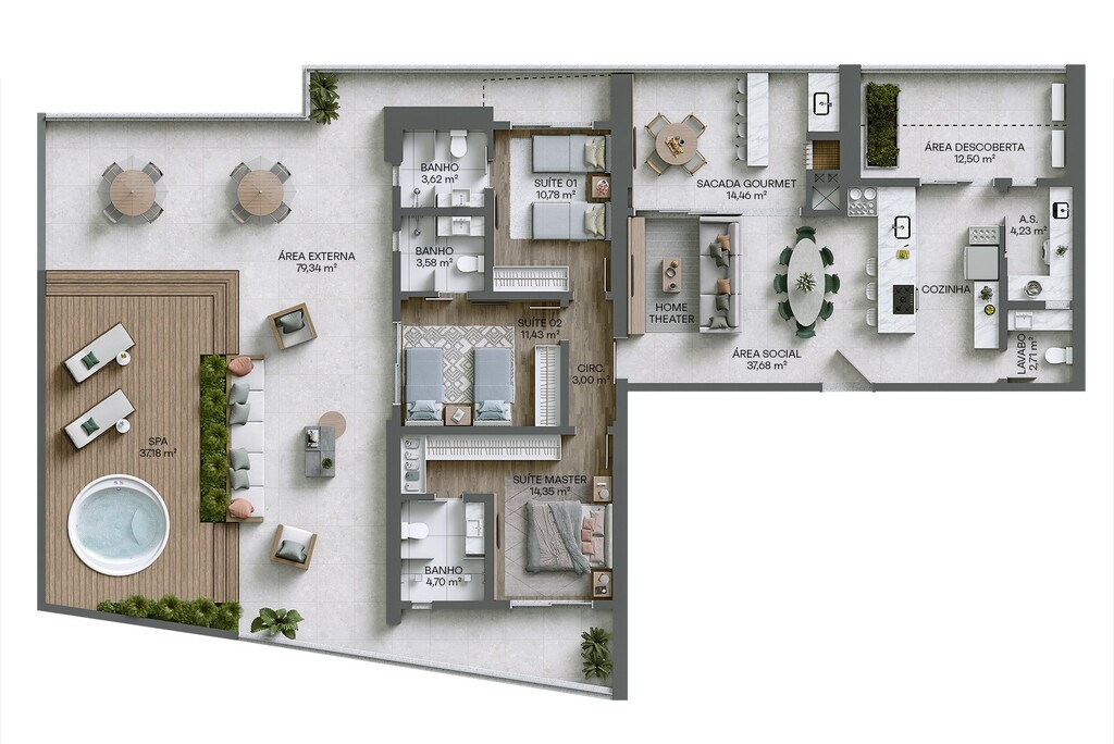 Apartamento, 271 m² - Foto 7