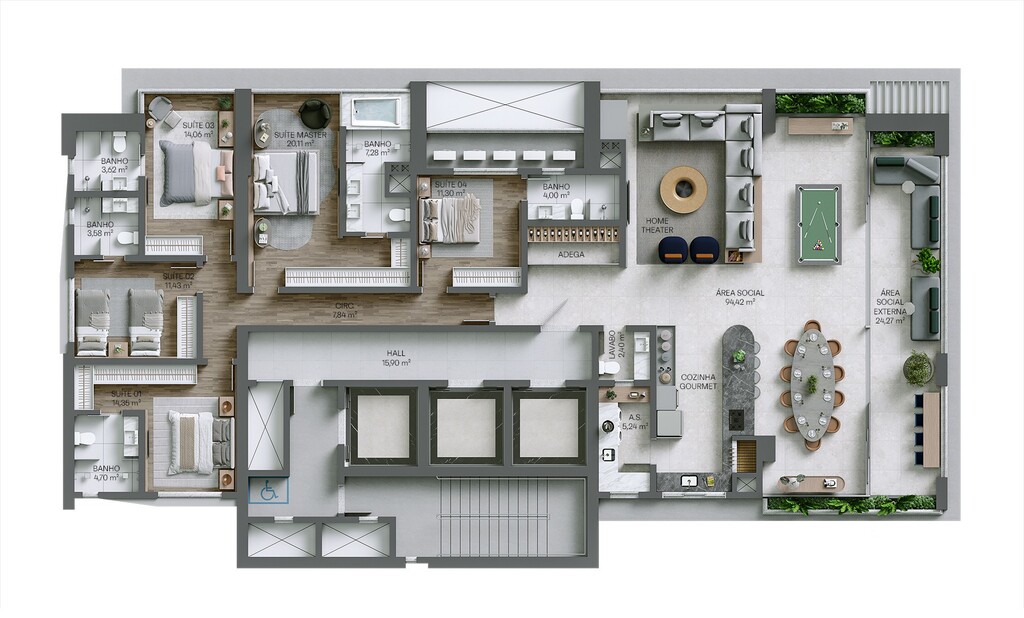 Apartamento, 271 m² - Foto 9
