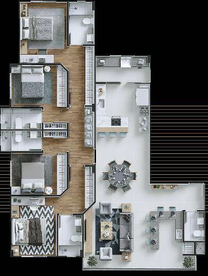 Apartamento, 138 m² - Foto 3