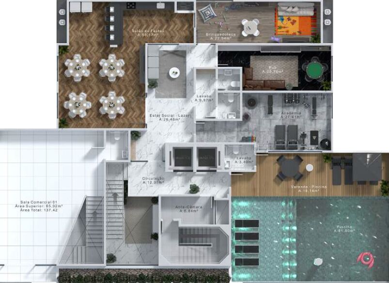Apartamento, 3 quartos, 161 m² - Foto 2