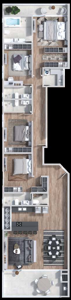 Apartamento, 4 quartos, 370 m² - Foto 1