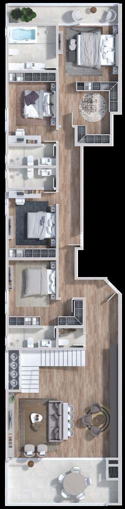 Apartamento, 4 quartos, 370 m² - Foto 7