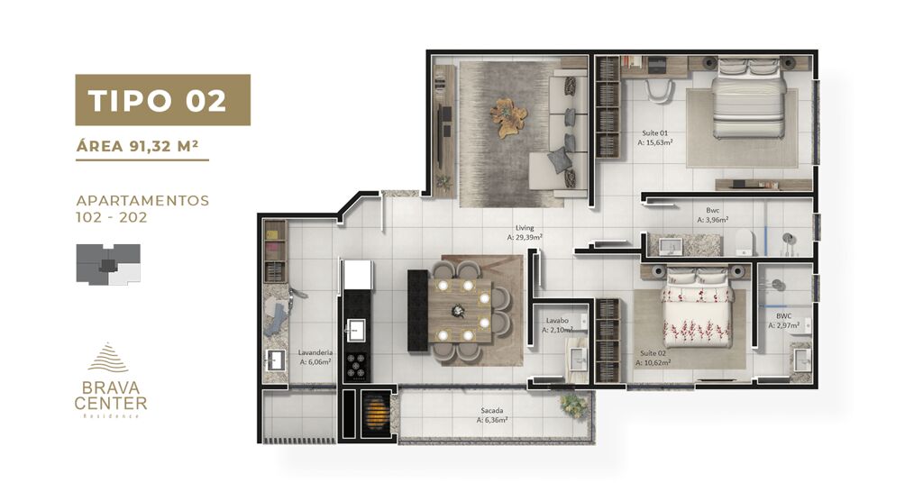 Apartamento, 3 quartos, 369 m² - Foto 3