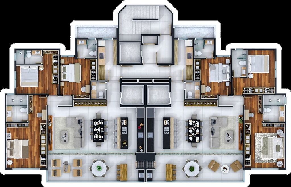 Apartamento, 3 quartos, 225 m² - Foto 8