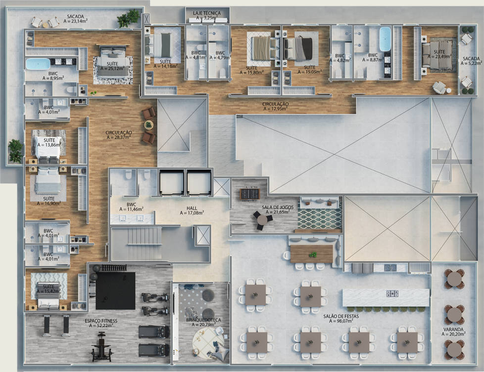 Apartamento, 4 quartos, 505 m² - Foto 6