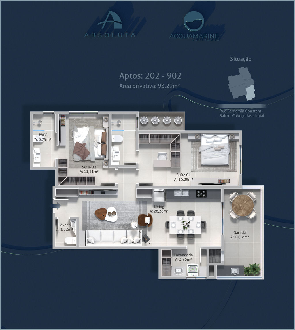 Apartamento, 3 quartos, 201 m² - Foto 3