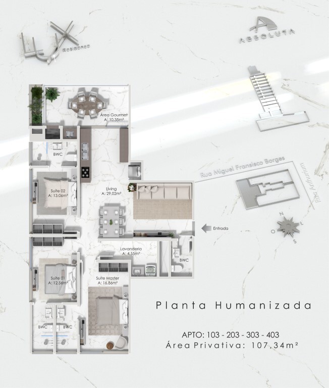 Apartamento, 3 quartos, 382 m² - Foto 1