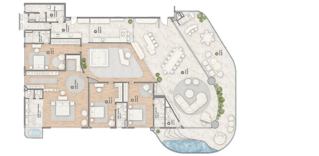 Apartamento, 3 quartos, 269 m² - Foto 13