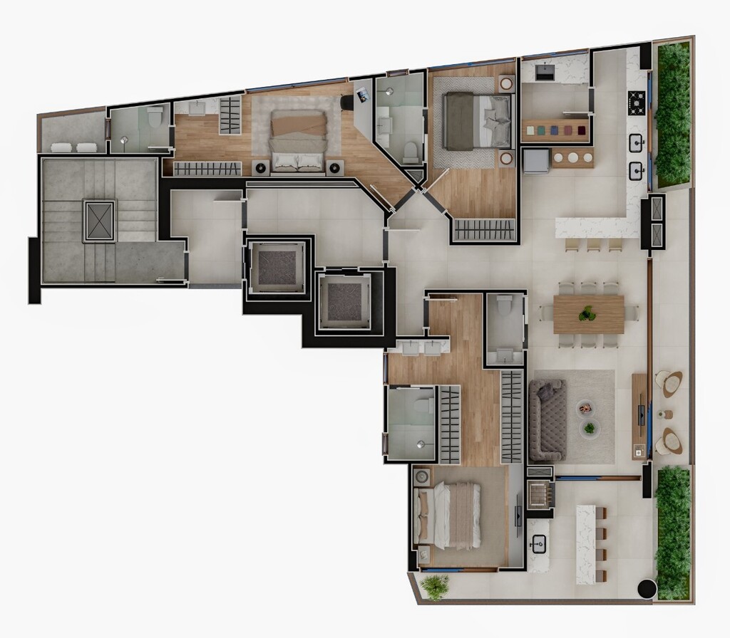 Apartamento, 207 m² - Foto 3