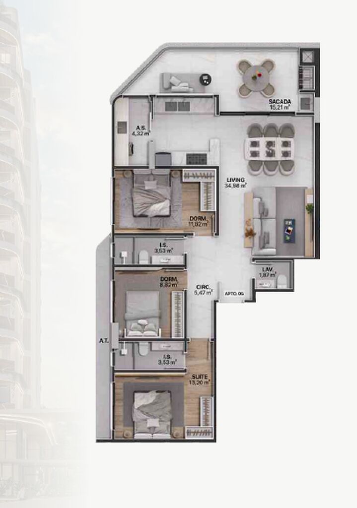 Apartamento, 202 m² - Foto 8