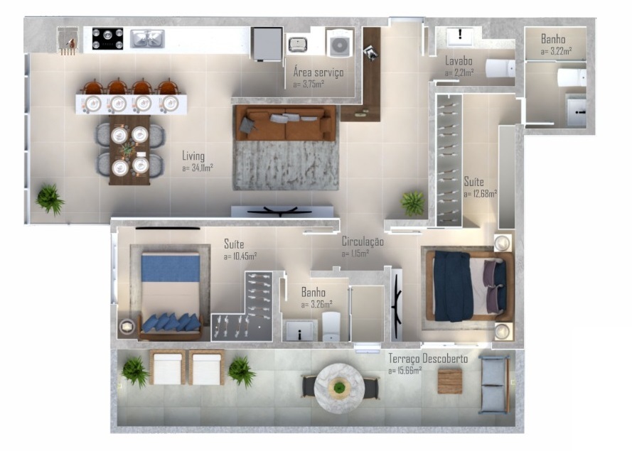 Apartamento, 2 quartos, 81 m² - Foto 18