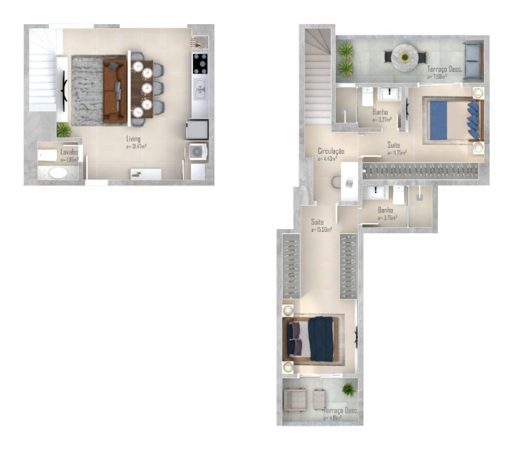 Apartamento, 2 quartos, 81 m² - Foto 22
