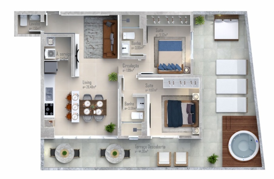 Apartamento, 2 quartos, 81 m² - Foto 25