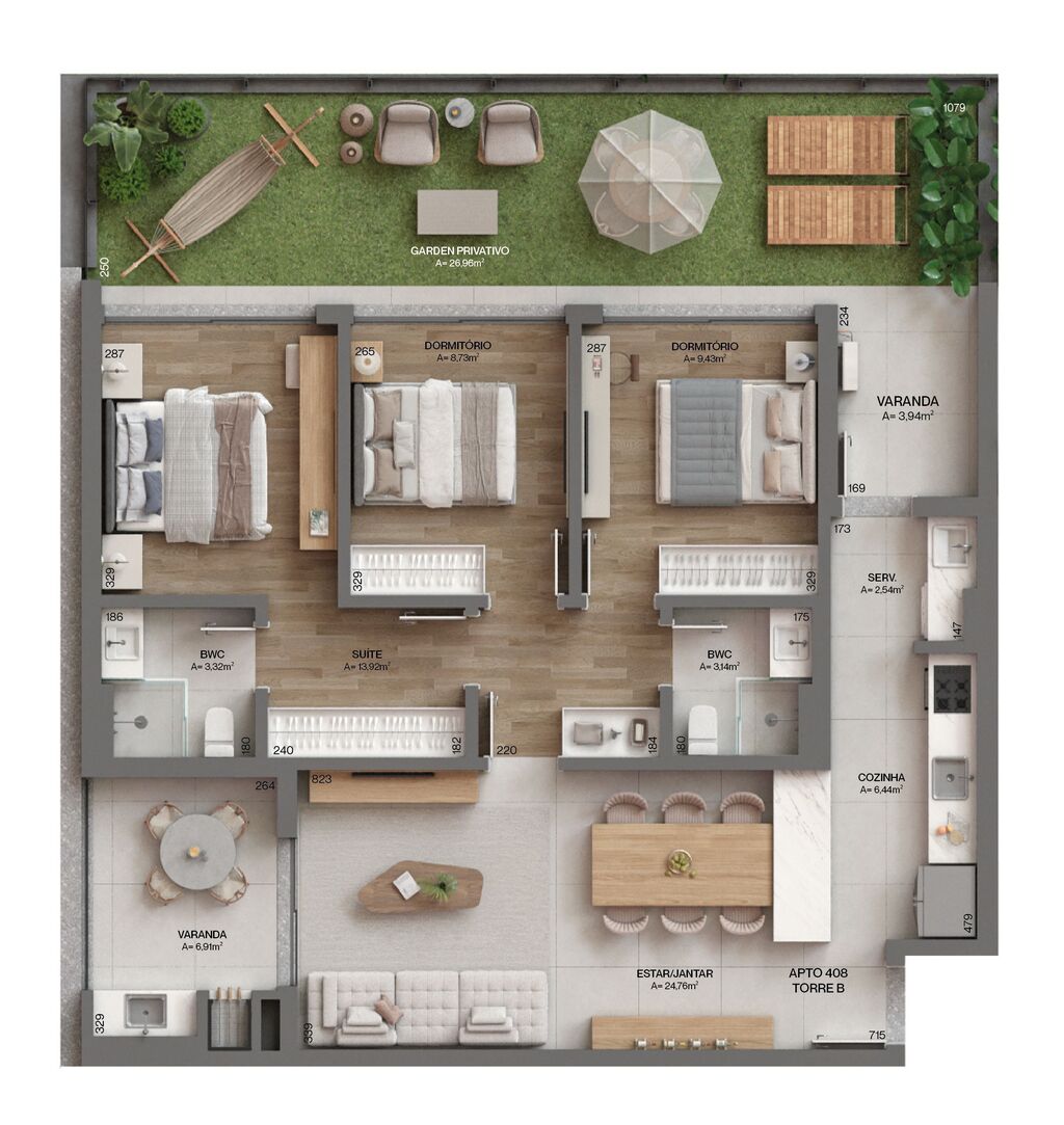 Apartamento, 77 m² - Foto 18