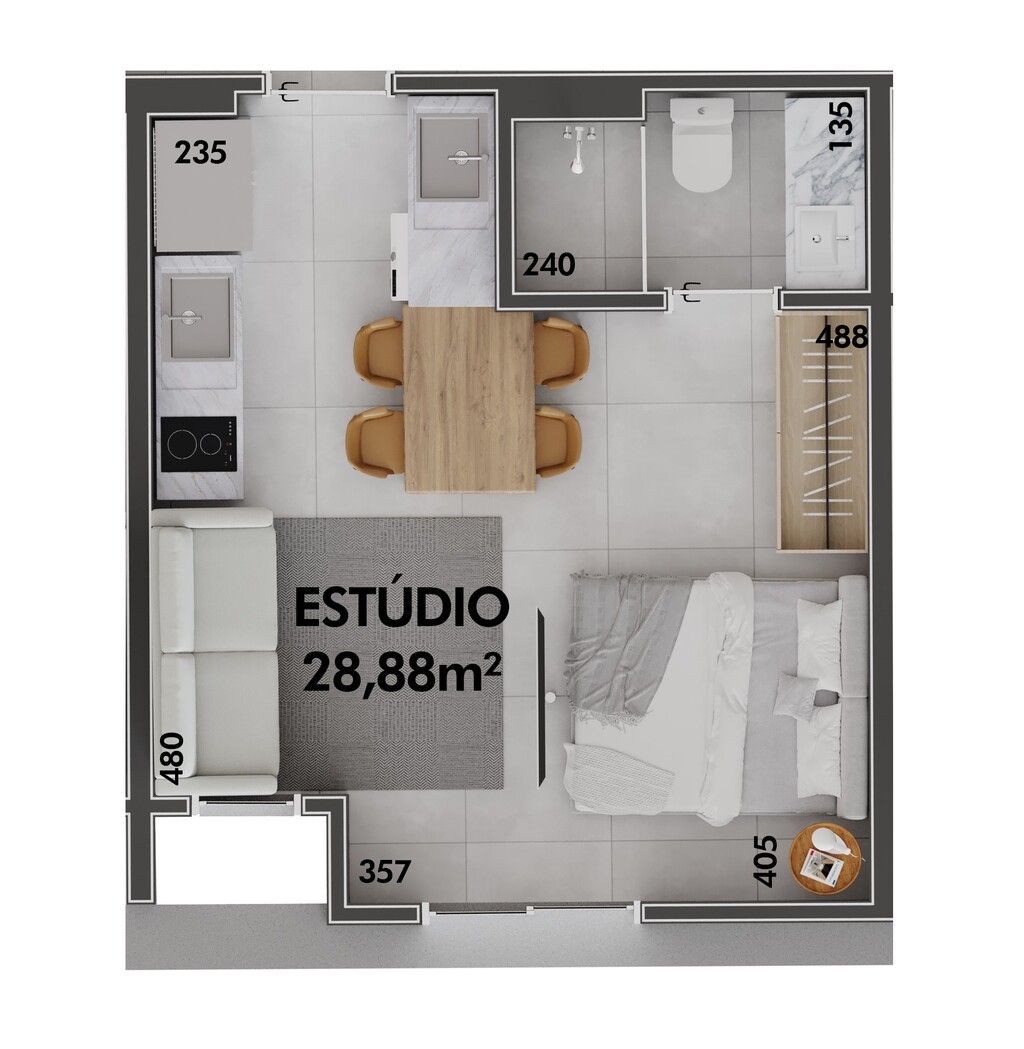 Loft, 50 m² - Foto 1