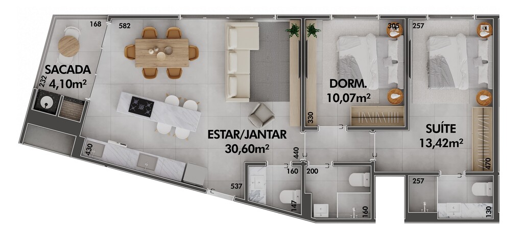 Loft, 50 m² - Foto 14
