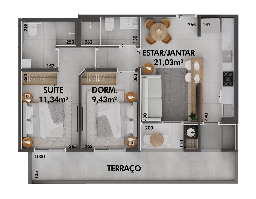 Loft, 50 m² - Foto 18