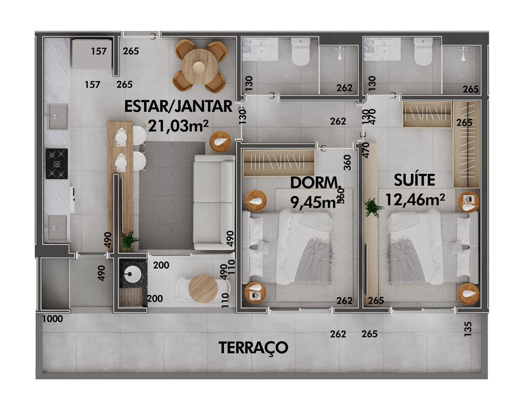 Loft, 50 m² - Foto 20