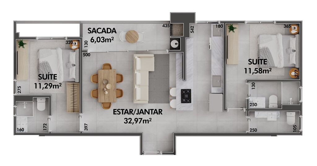 Loft, 50 m² - Foto 22