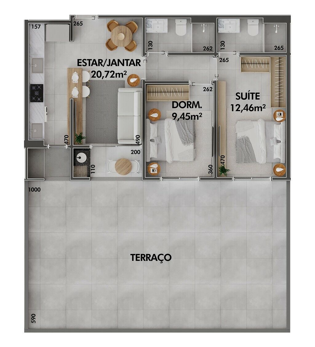 Loft, 50 m² - Foto 32