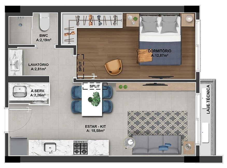 Apartamento, 2 quartos, 111 m² - Foto 10