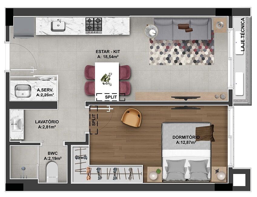 Apartamento, 2 quartos, 111 m² - Foto 12