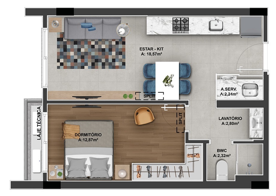 Apartamento, 2 quartos, 111 m² - Foto 15