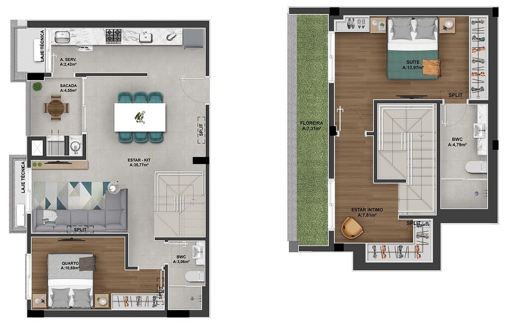 Apartamento, 2 quartos, 111 m² - Foto 47