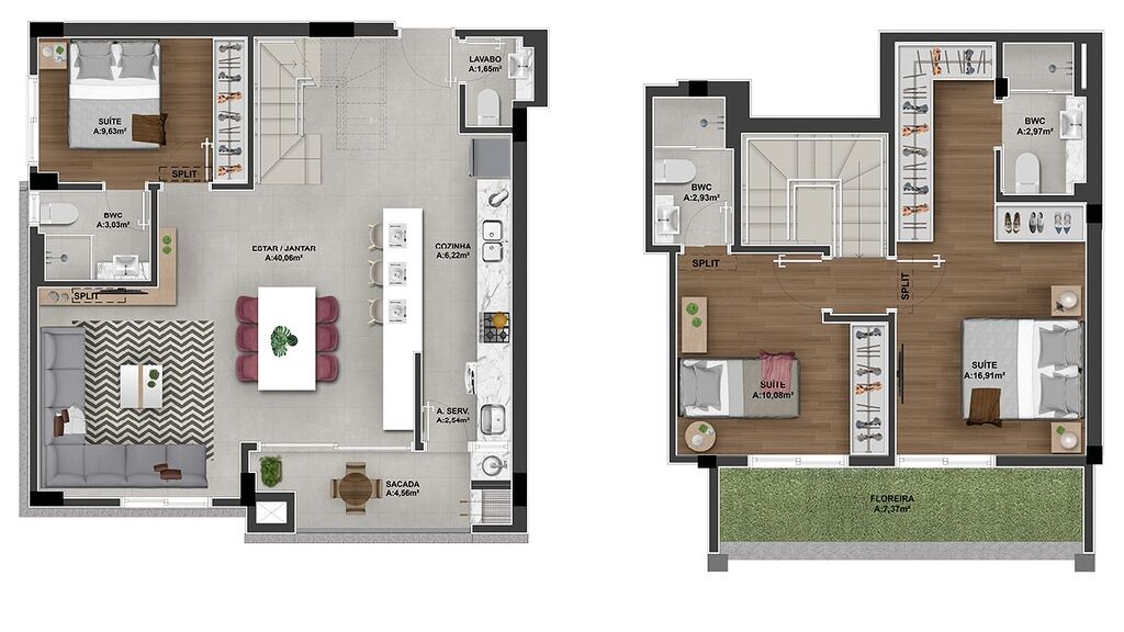 Apartamento, 2 quartos, 111 m² - Foto 49