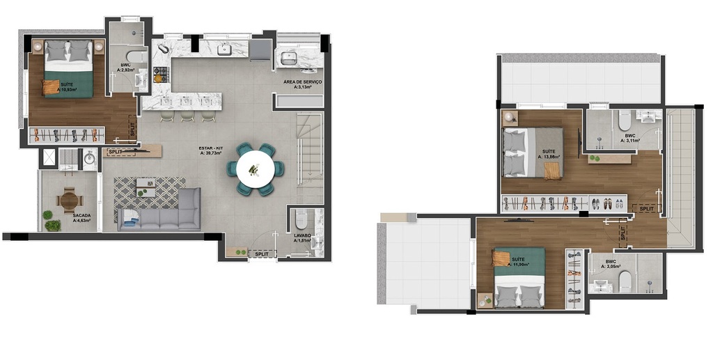 Apartamento, 2 quartos, 111 m² - Foto 50
