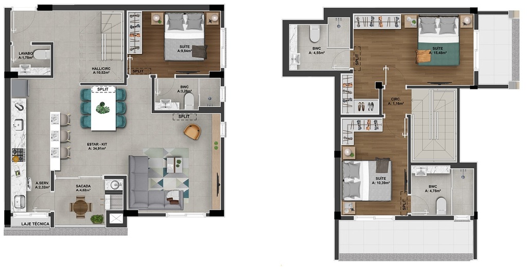 Apartamento, 2 quartos, 111 m² - Foto 52