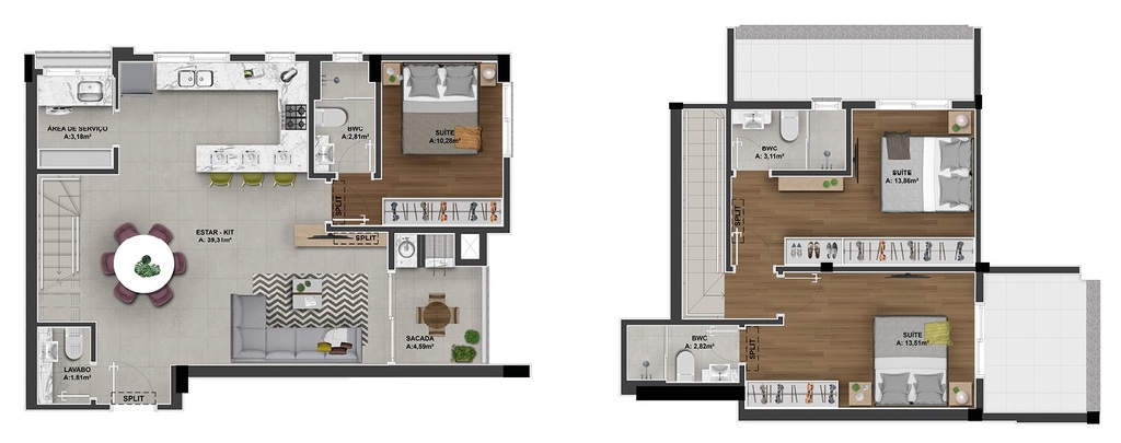 Apartamento, 2 quartos, 111 m² - Foto 53