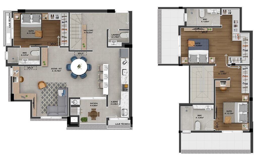 Apartamento, 2 quartos, 111 m² - Foto 54