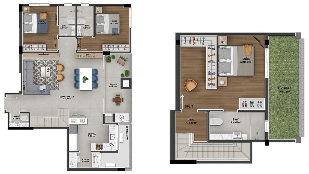 Apartamento, 2 quartos, 111 m² - Foto 55