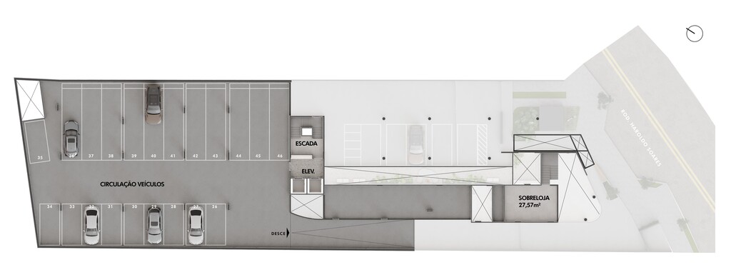 Depósito-Galpão, 116 m² - Foto 2