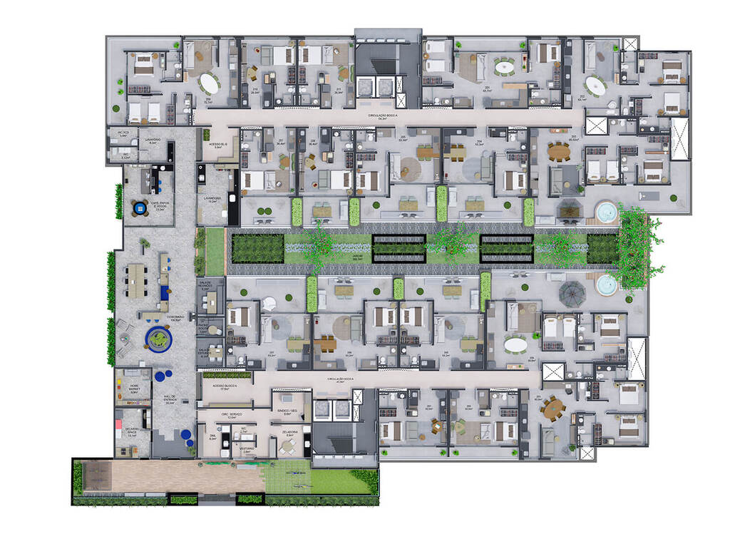 Apartamento, 2 quartos, 74 m² - Foto 2