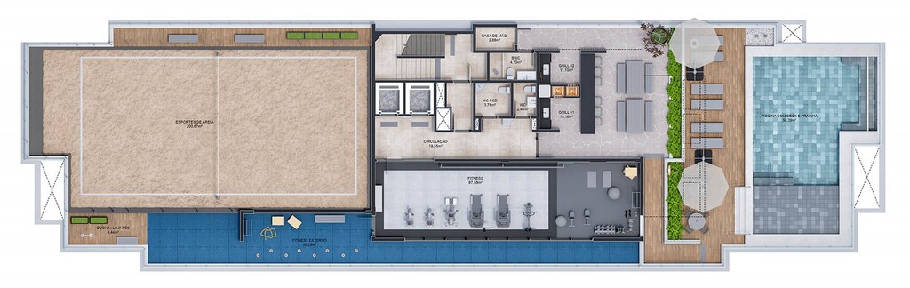 Apartamento, 2 quartos, 74 m² - Foto 8