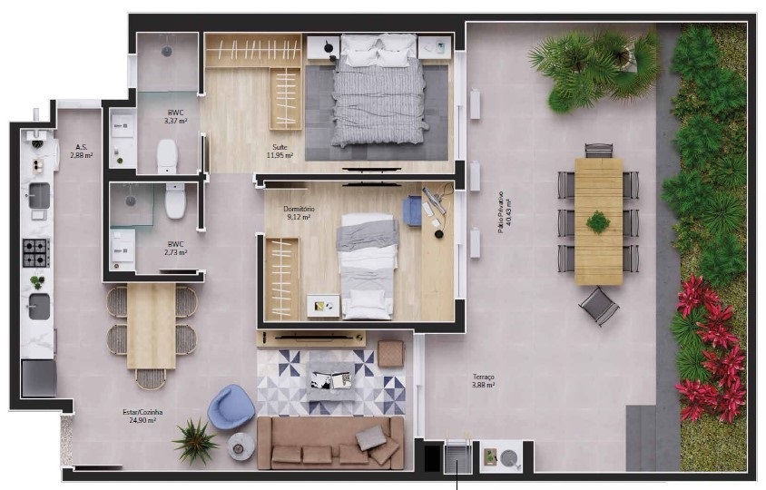 Apartamento, 3 quartos, 125 m² - Foto 20