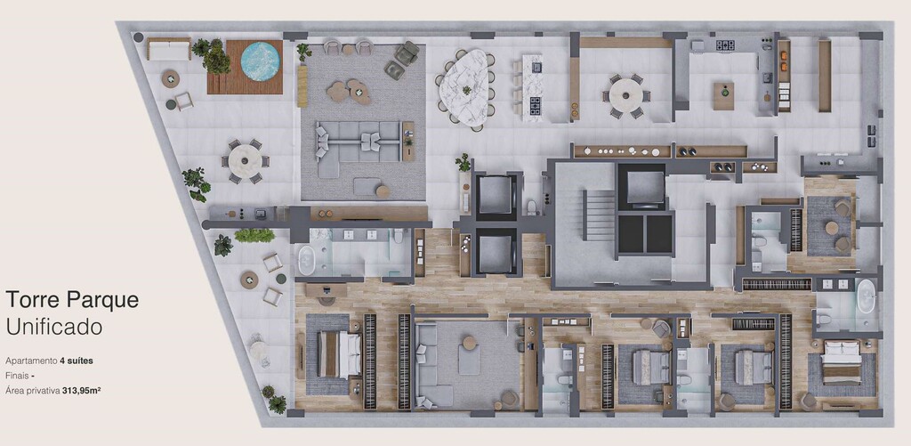 Apartamento, 3 quartos, 320 m² - Foto 20
