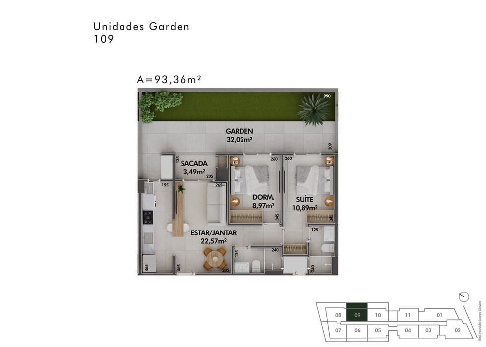 Apartamento, 2 quartos, 60 m² - Foto 13
