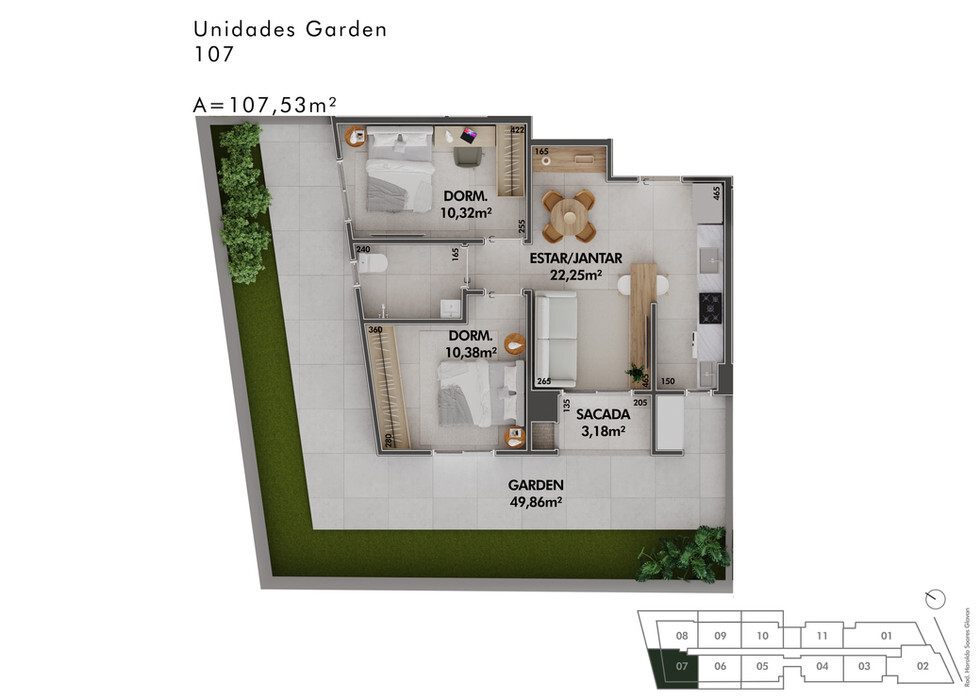 Apartamento, 2 quartos, 60 m² - Foto 24