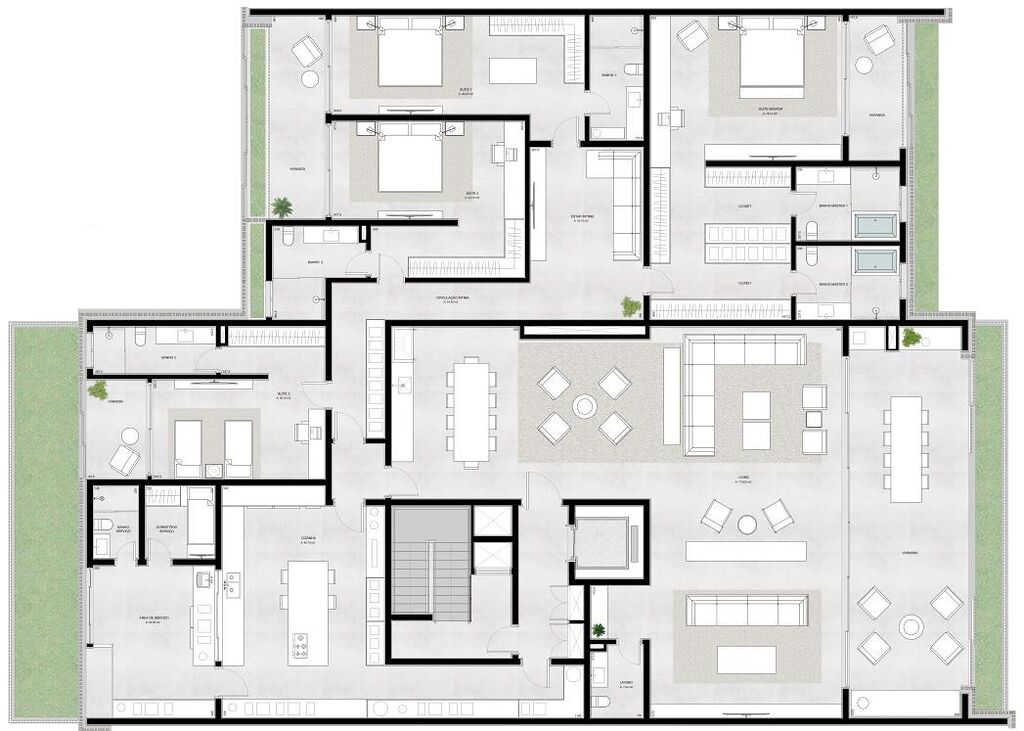 Apartamento, 4 quartos, 444 m² - Foto 8
