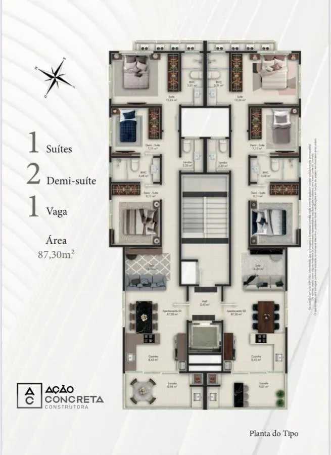 Apartamento, 3 quartos - Foto 7