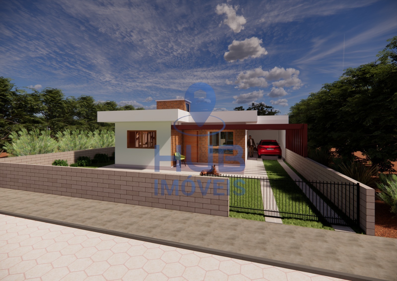 Casa, 3 quartos, 118 m² - Foto 2