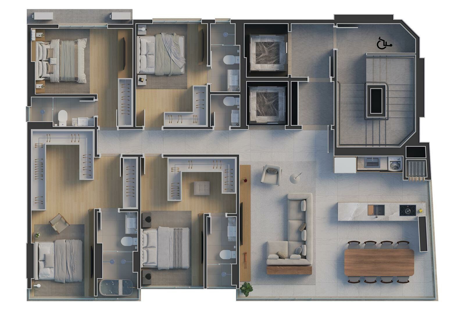 Apartamento, 4 quartos, 165 m² - Foto 18