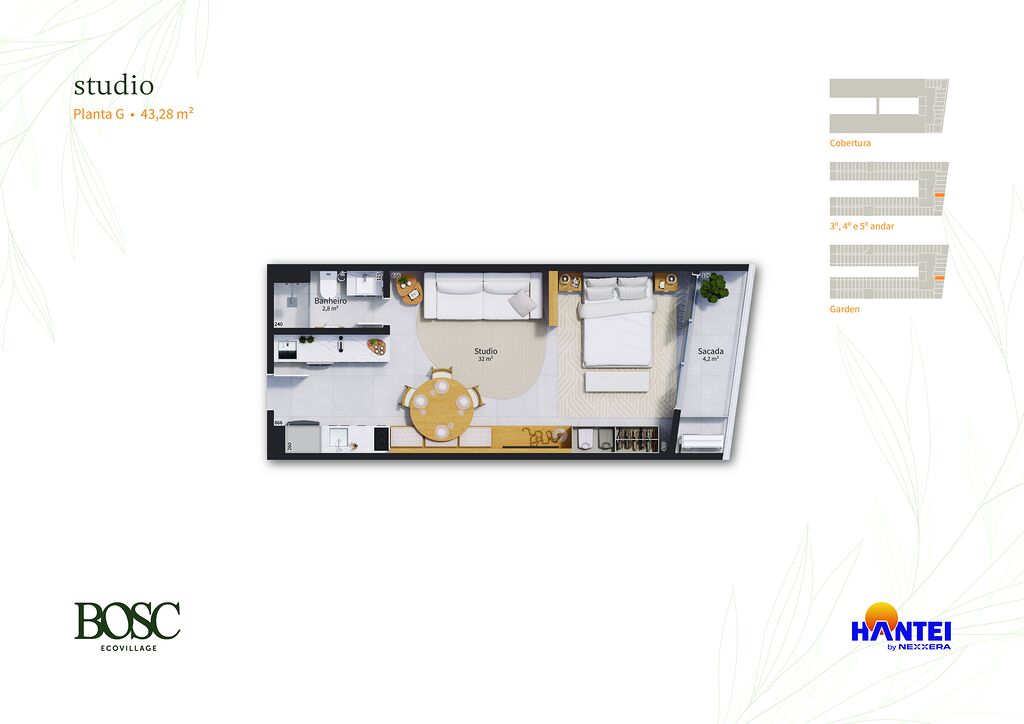 Kitnet-Studio, 52 m² - Foto 10