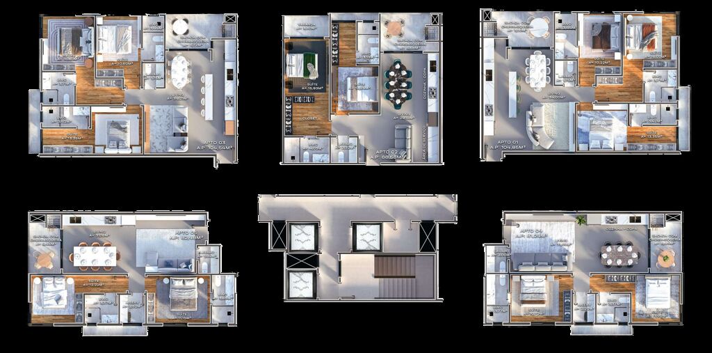 Apartamento, 2 quartos, 82 m² - Foto 2